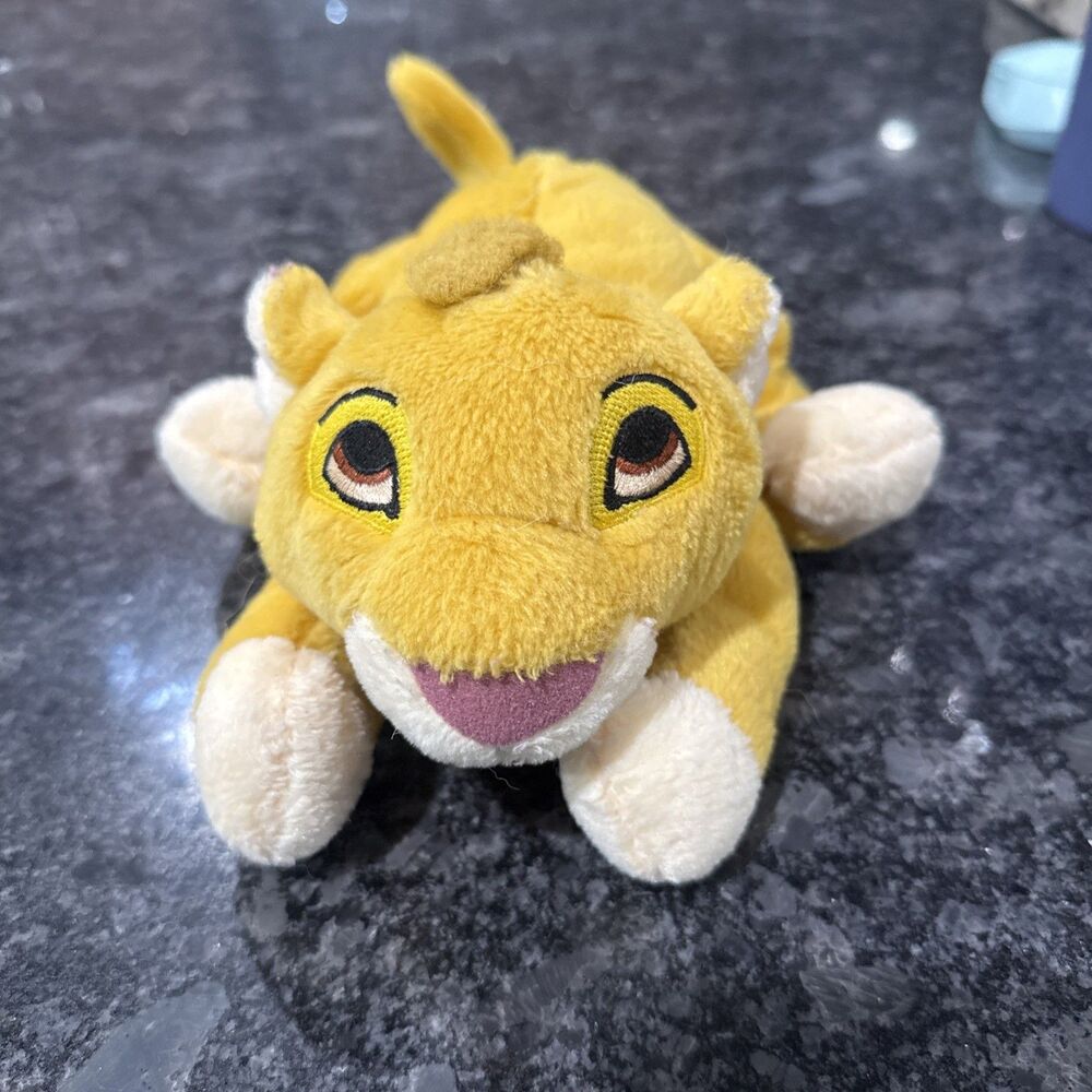 Disney Lion King Simba Plush Disneyland Walt Disney World Stuffed Animal Toy